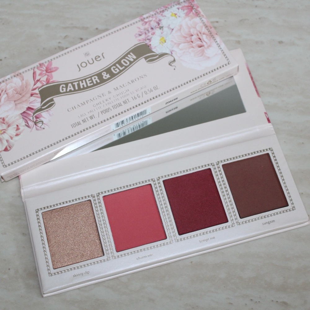 Jouer Cheeky Crush Champagne & Macarons Face Palette - Picture 5 of 15